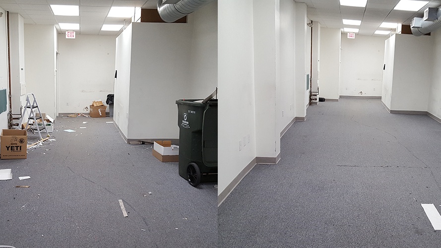 C & K Cleaning commercial cleaning services junk removal 
